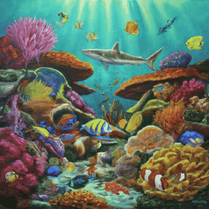 mediterranean coral reef